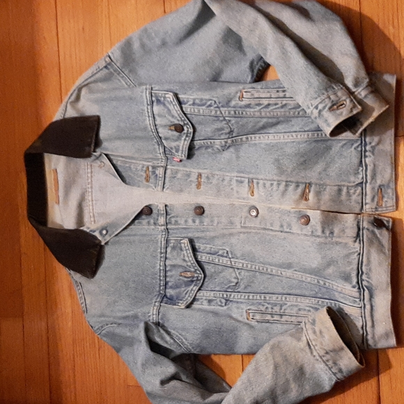 Levi's Other - Levi's  Denim Trucker Jacket w/Corduroy Color